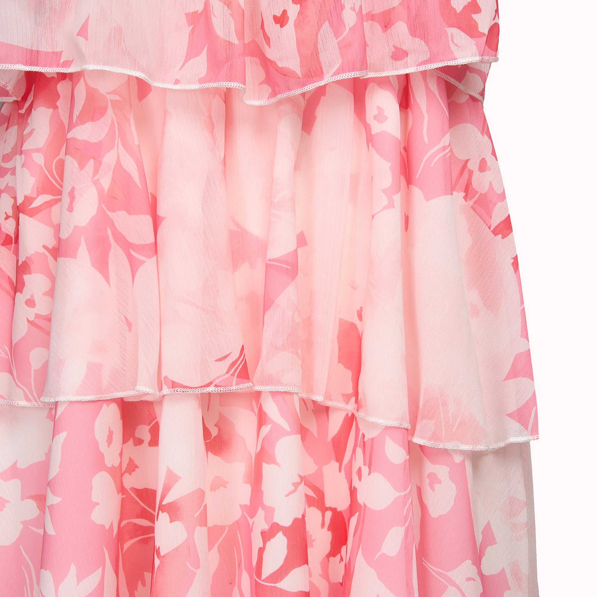 Amor layered chiffon dress – Emelie