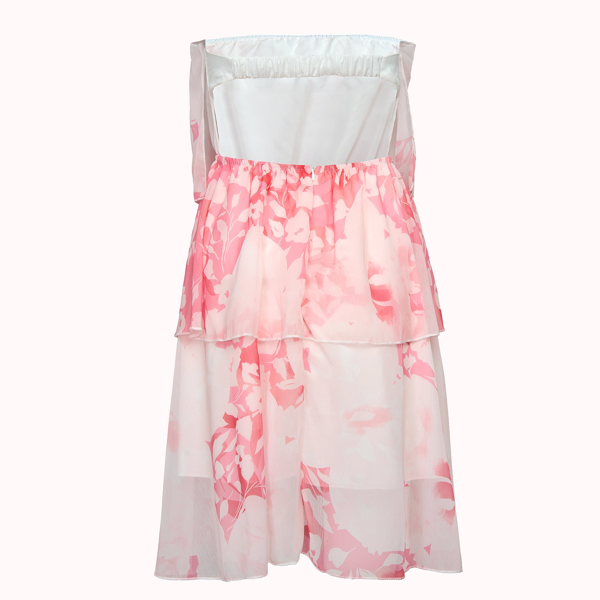 Amor layered chiffon dress – Emelie