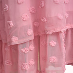 Amor textured dotted chiffon dress – Ellie