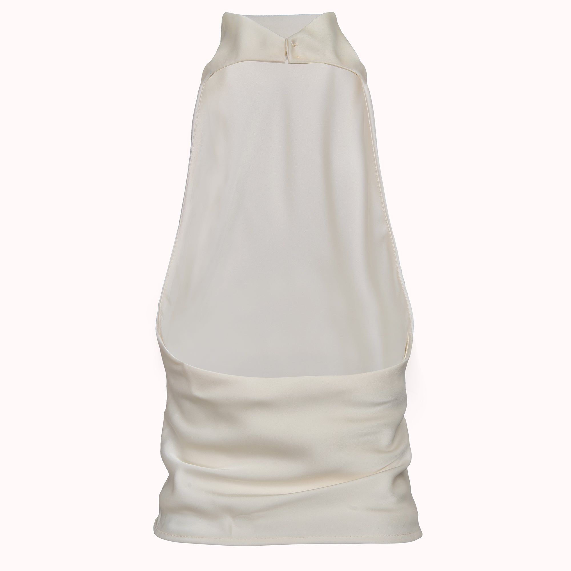 Amor satin halterneck top – Elsa