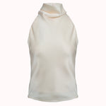 Amor satin halterneck top – Elsa