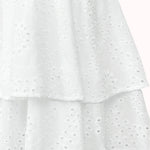 Amor broderie layered mini dress – Stella