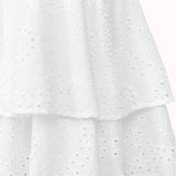 Amor broderie layered mini dress – Stella