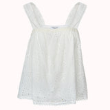 Amor embroidered lace top – Alma