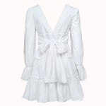 Amor ruched tiered mini dress - Alva