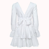 Amor ruched tiered mini dress - Alva