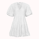 Amor romantic white mini dress – Ida