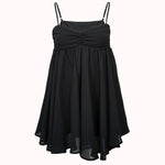 Amor ruched chiffon dress – Clara