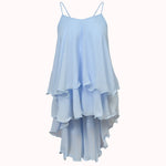 Amor layered chiffon dress – Nathalie