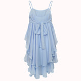 Amor layered chiffon dress – Nathalie