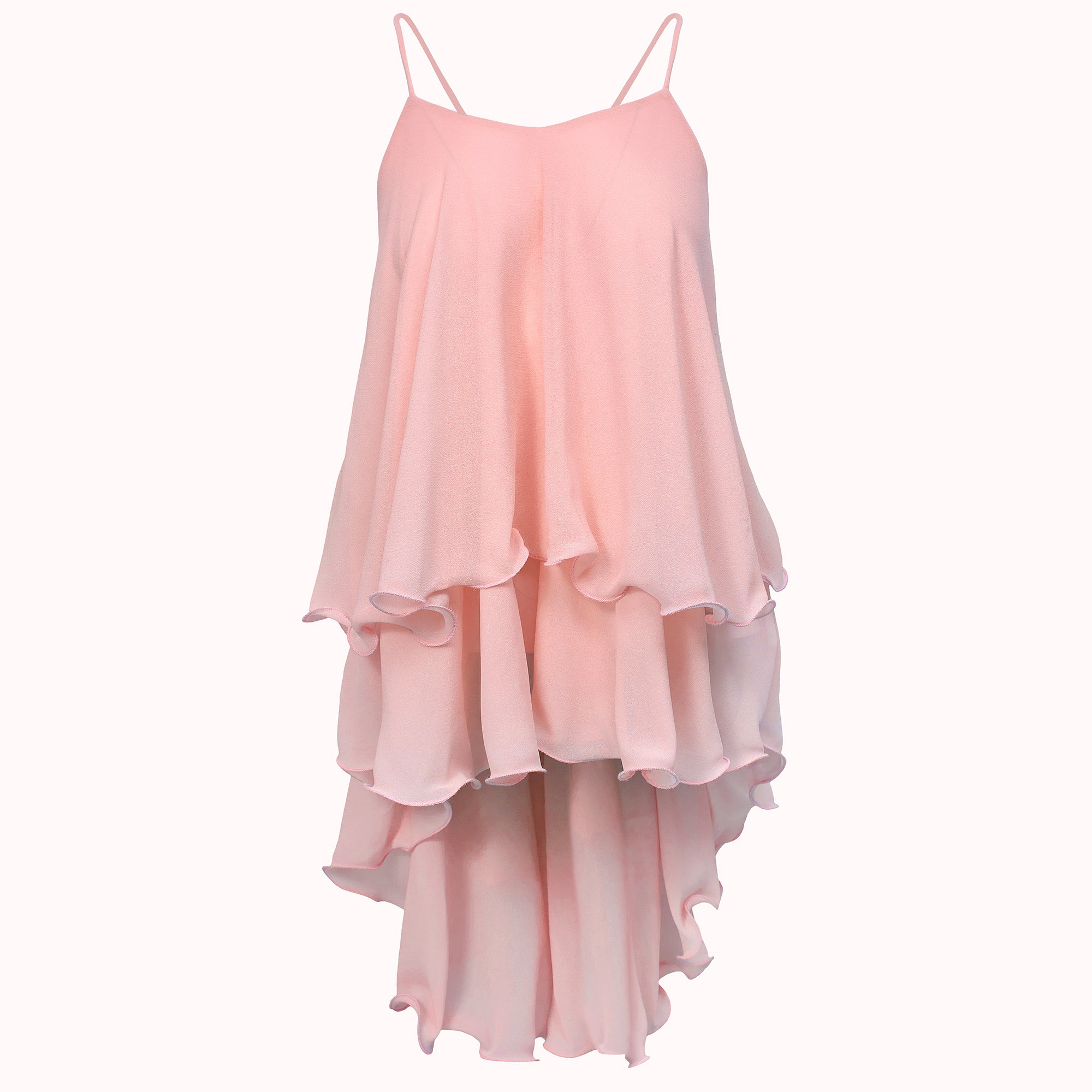 Amor layered chiffon dress – Rosalie