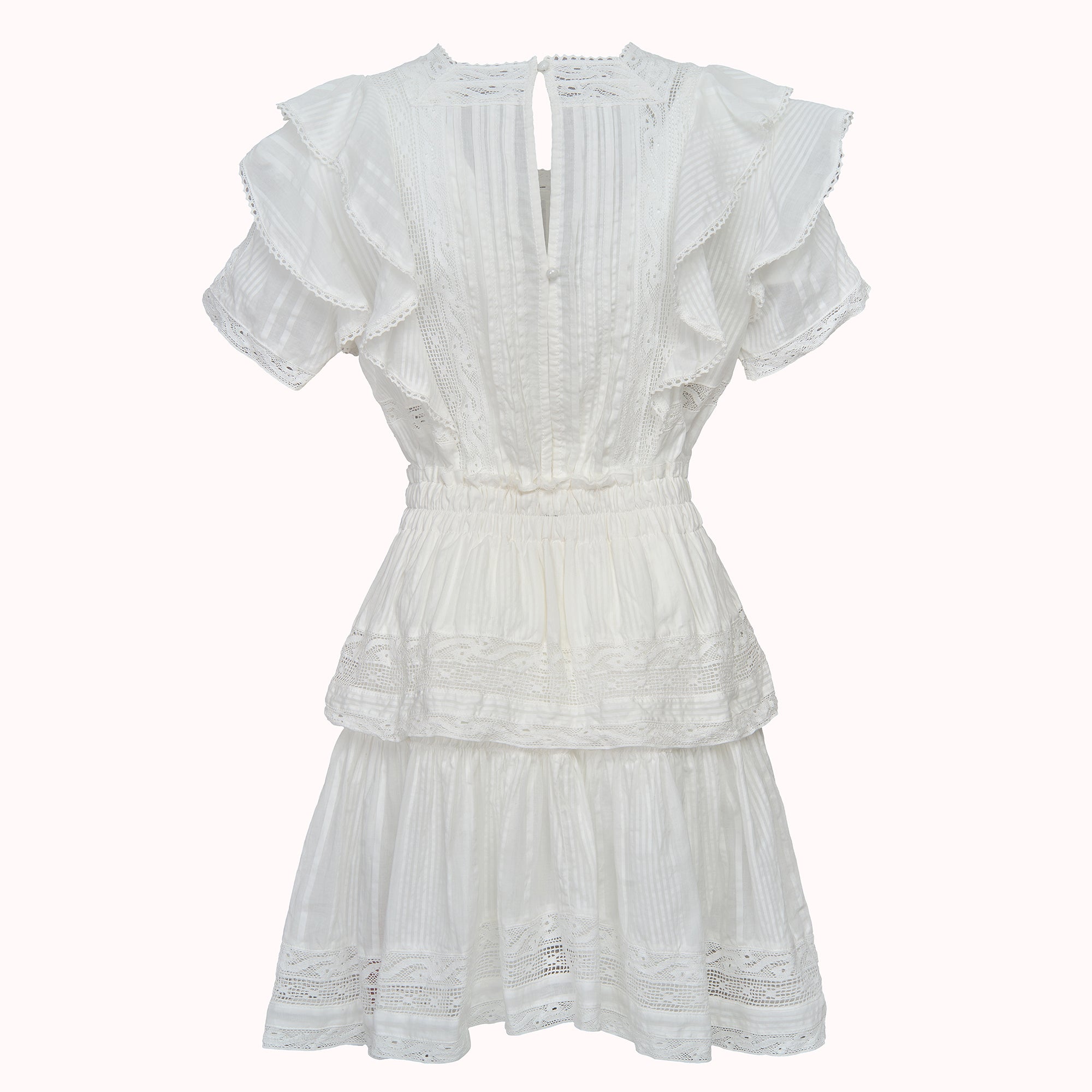 Amor Ruffled Mini Dress – Astrid