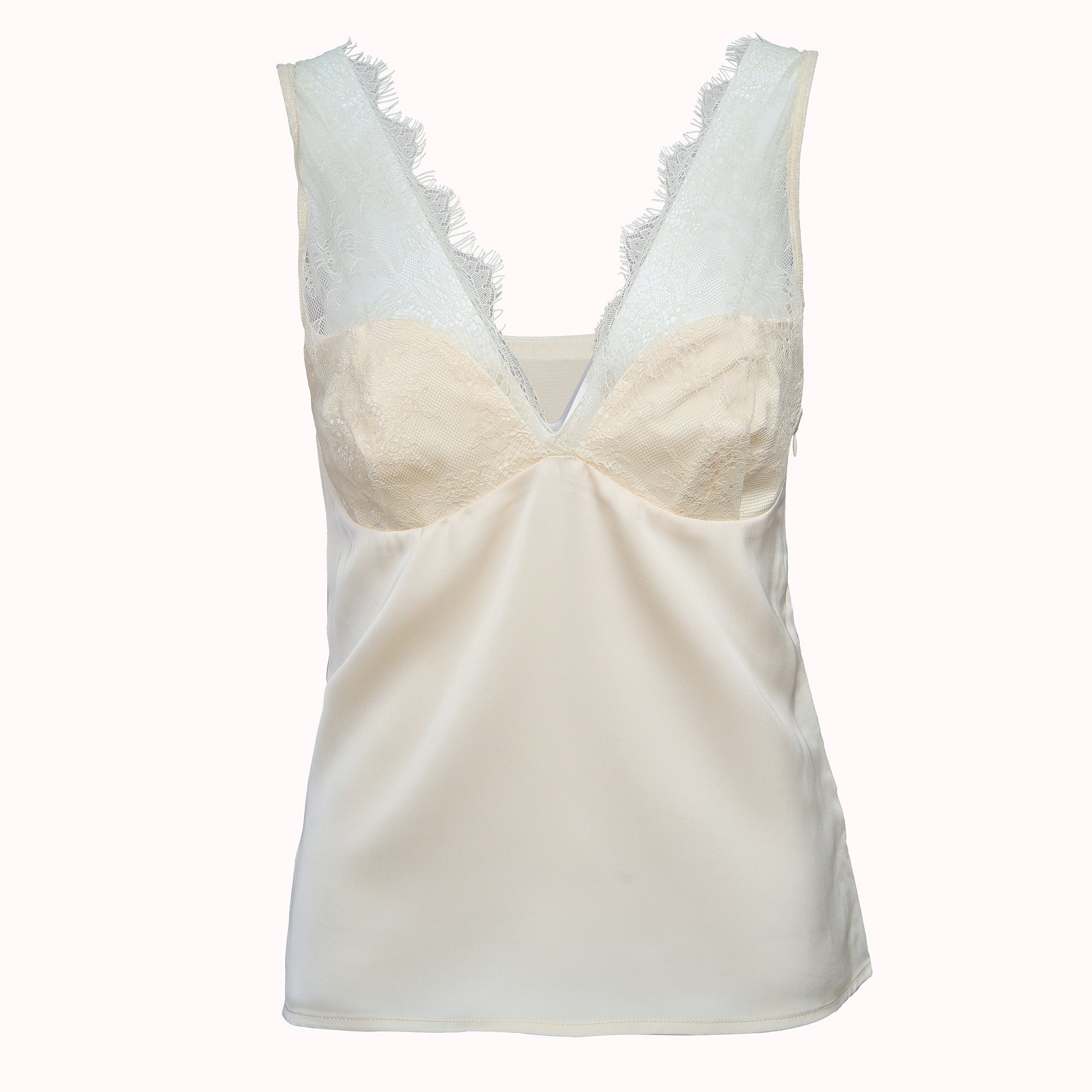 Amor lace satin top – Saga