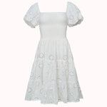 Amor broderie smocked dress – Louise