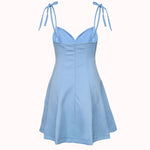 Amor blue sweetheart dress – Tuva