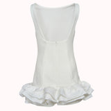 Amor ruffle mini dress – Alexandra