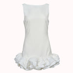 Amor ruffle mini dress – Alexandra