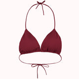Amor wine red bikini set – Hilda