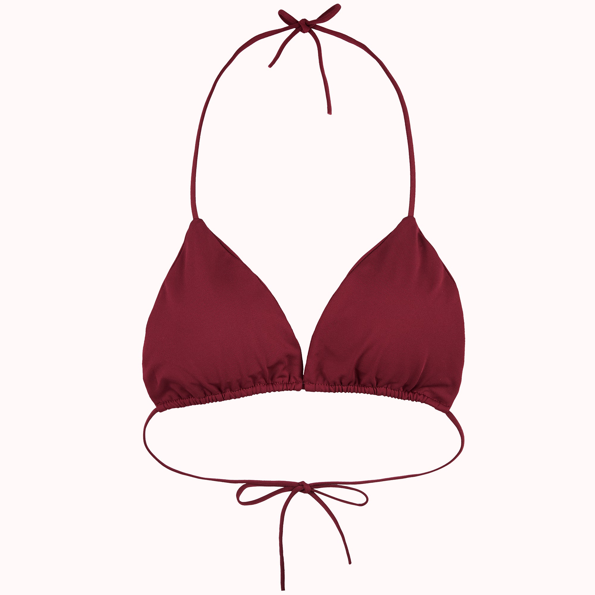 Amor wine red bikini set – Hilda