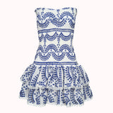 Amor embroidered summer dress – Tilde