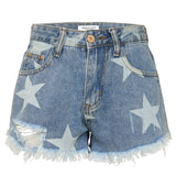 Amor star denim shorts – Nova