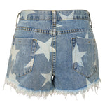 Amor star denim shorts – Nova