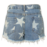 Amor star denim shorts – Nova