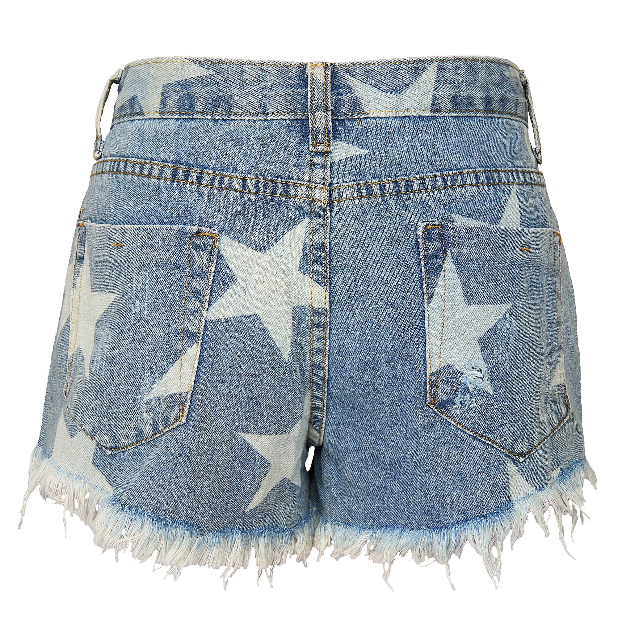 Amor star denim shorts – Nova