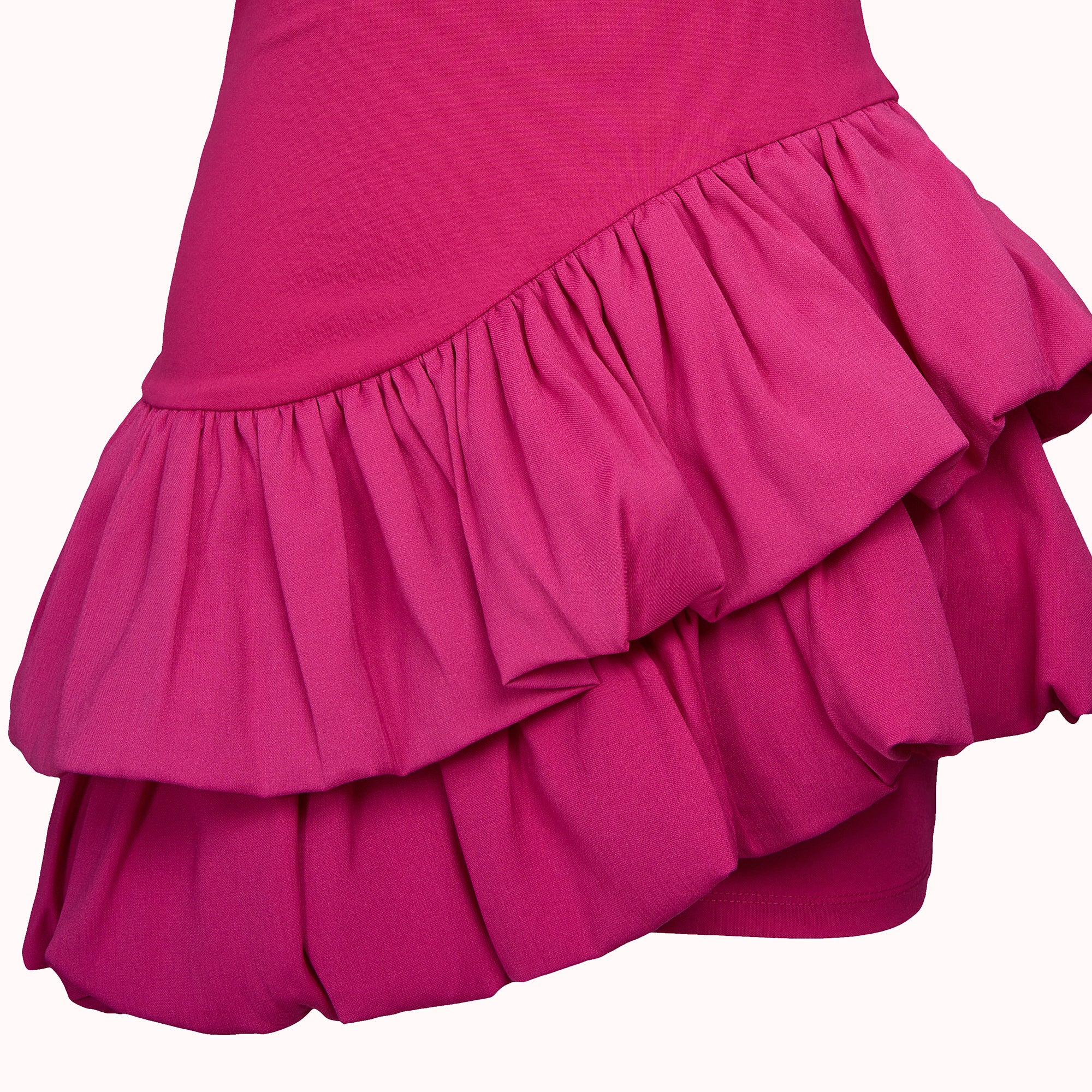 Amor Ruffle Mini Dress – Bianca