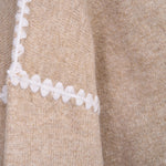 Amor contrast stitch knit sweater – Angelina