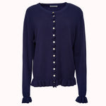 Ruffle knit cardigan – Ebba