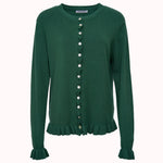 Ruffle knit cardigan – Ebba