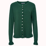 Ruffle knit cardigan – Ebba
