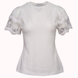 Lace sleeve top – Alva