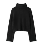 Amor soft turtleneck knit – Katie S Svart