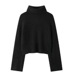 Amor soft turtleneck knit – Katie S Svart