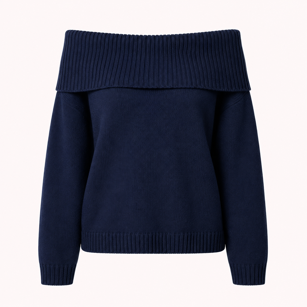 Off shoulder knit sweater – Thea