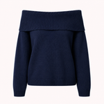 Off shoulder knit sweater – Thea