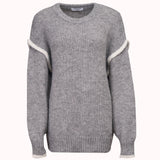 Contrast seam sweater – Alva