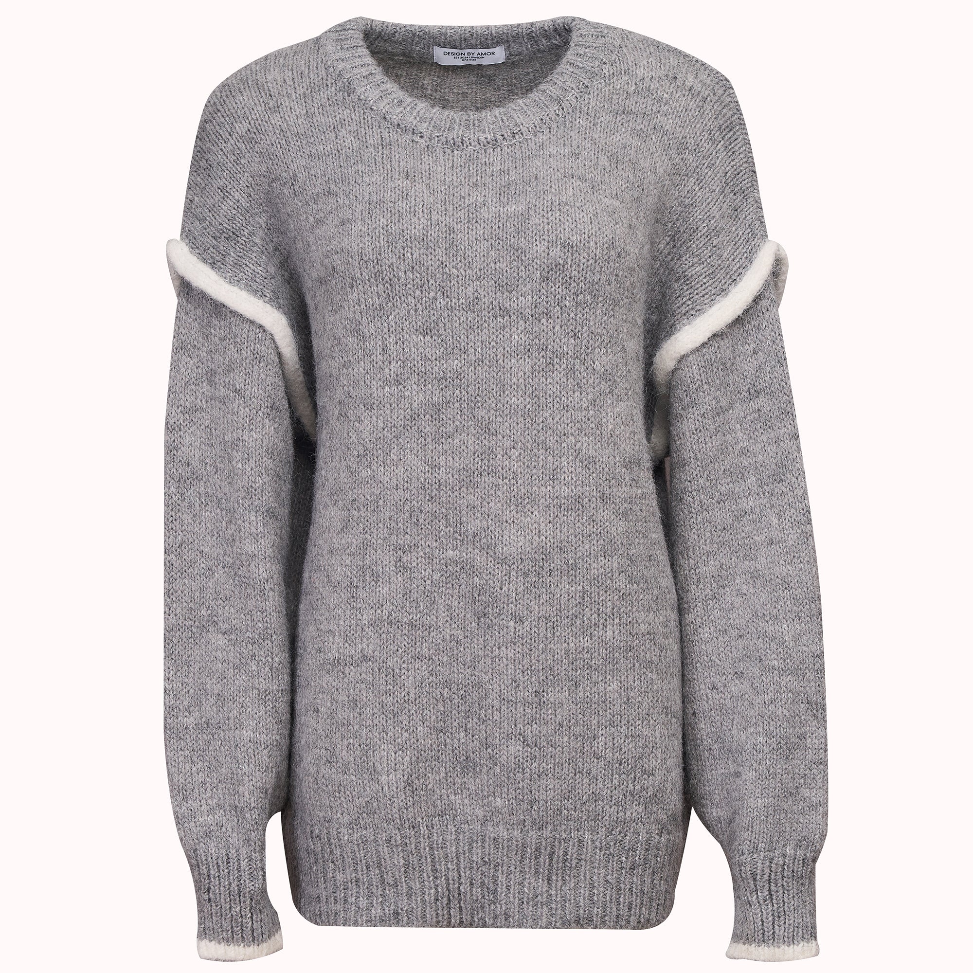 Contrast seam sweater – Alva