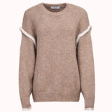 Contrast seam sweater – Alva