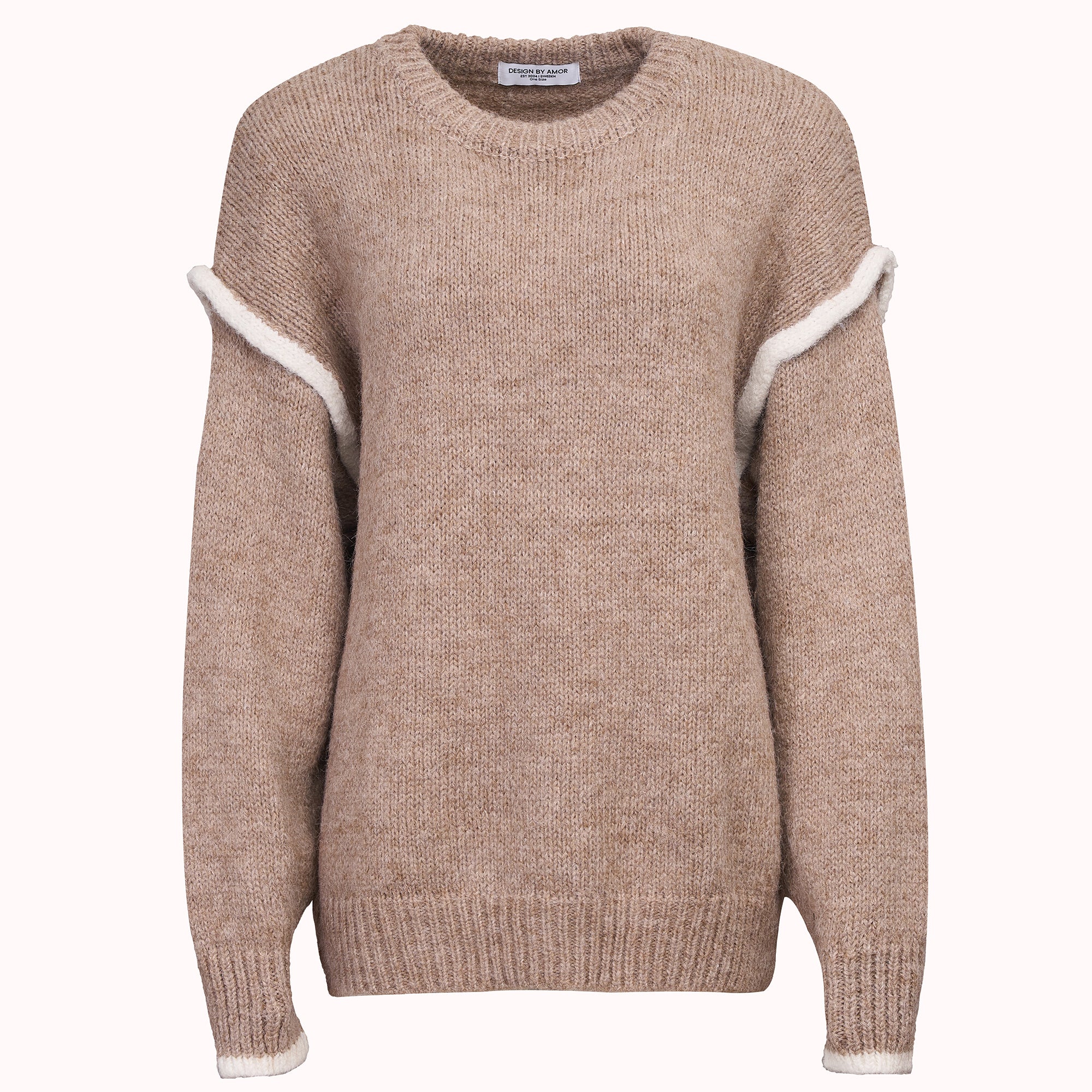 Contrast seam sweater – Alva