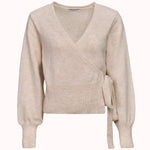 Cozy wrap sweater – Elsa