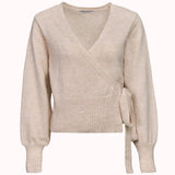 Cozy wrap sweater – Elsa