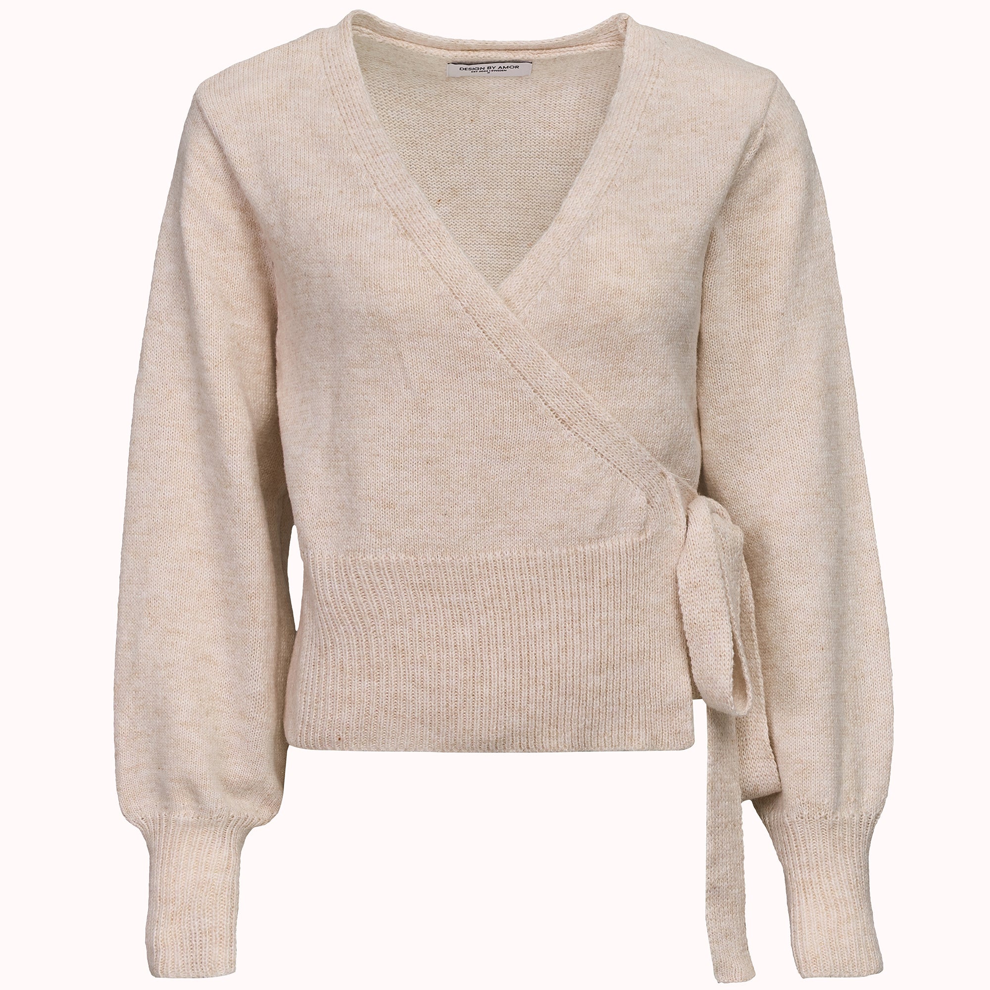Cozy wrap sweater – Elsa