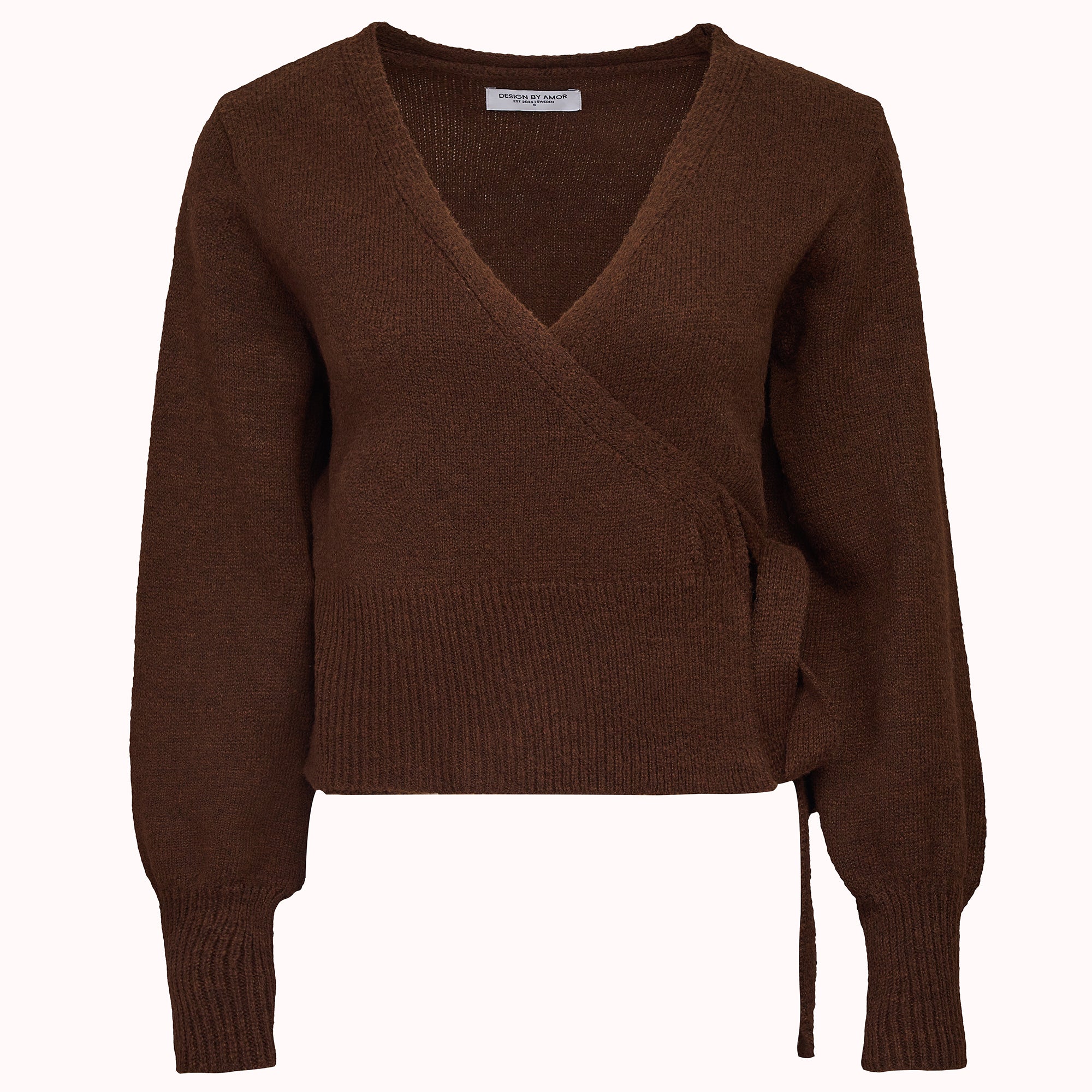 Cozy wrap sweater – Elsa