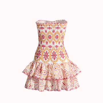 Amor Patterned Summer Dress - Safira
