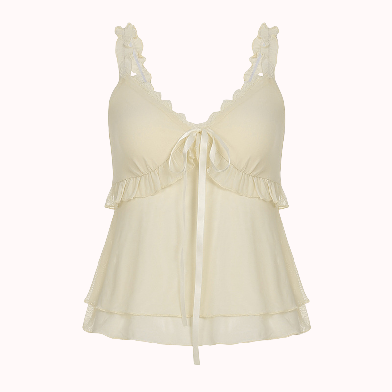 Amor romantic ruffle top – Sofia