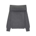 Amor ribbed off-shoulder knit – Selma