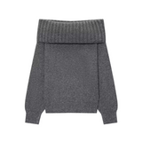 Amor ribbed off-shoulder knit – Selma